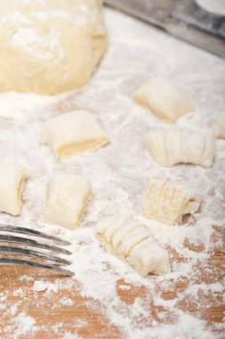 taze İtalyan Patates gnocchi yapma
