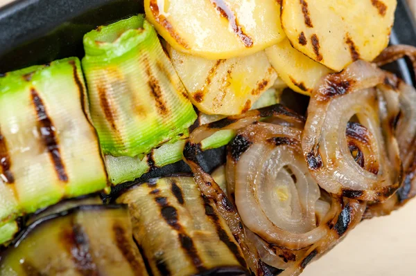 Grilled assorted vegetables — Stock Photo, Image