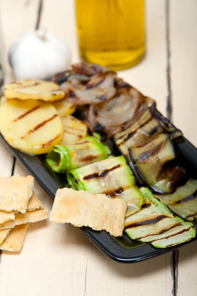 Grilled assorted vegetables — Stock Photo, Image