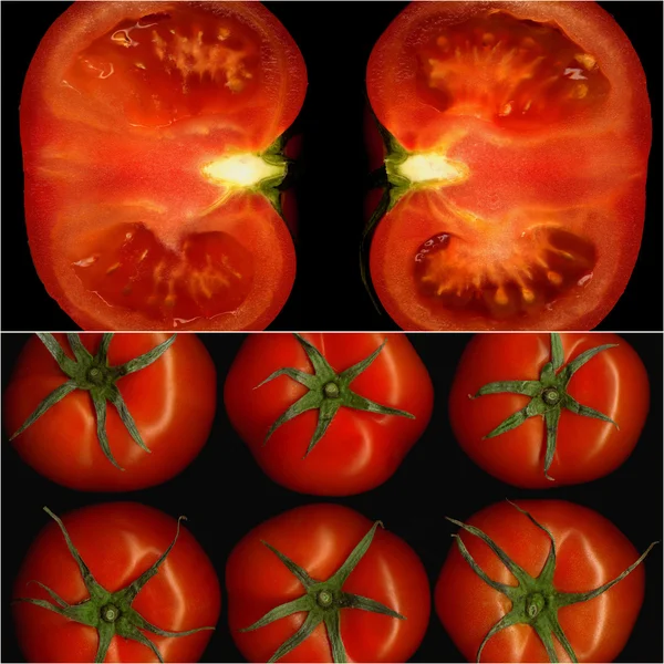 Domates kolaj — Stok fotoğraf