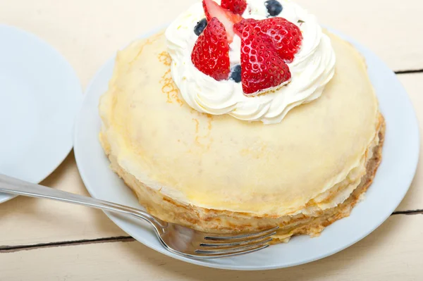Креп млинці торт — стокове фото