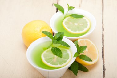 infüzyon çay ıhlamur limon nane