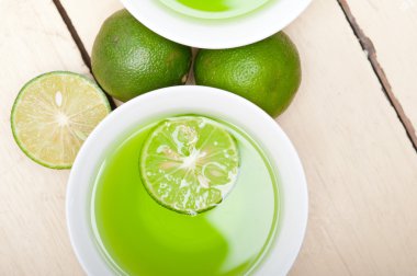 Yeşil limon limonata 