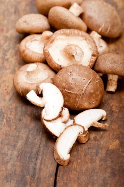 shiitake mushrooms clipart