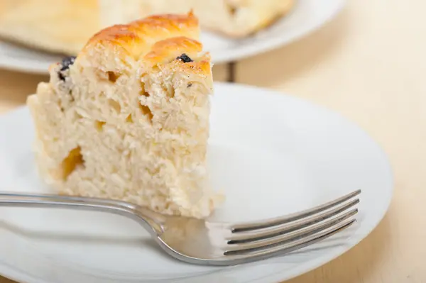 Blueberry bread cake dessert — Stock Photo, Image