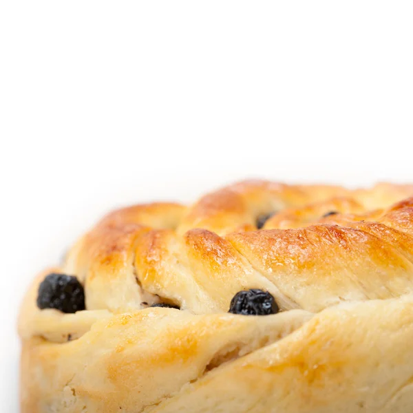 Blueberry bread cake dessert — Stock Photo, Image