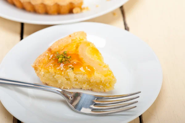 Fresh pears pie dessert cake — Stock Photo, Image