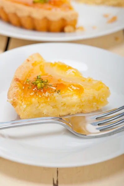Torta di pere fresche torta dolce — Foto Stock