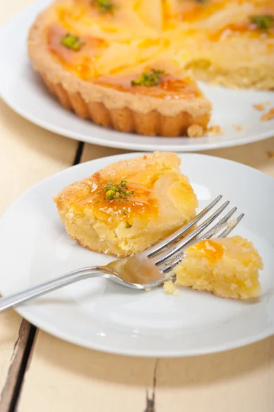 Fresh pears pie dessert cake — Stock Photo, Image