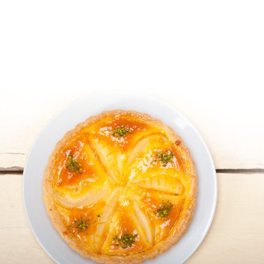 taze armut pasta tatlı pasta 