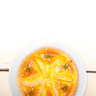 taze armut pasta tatlı pasta 