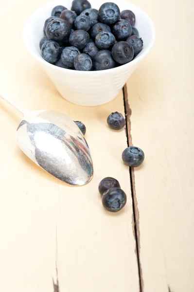 Fresh blueberry bowl — Stock Photo, Image