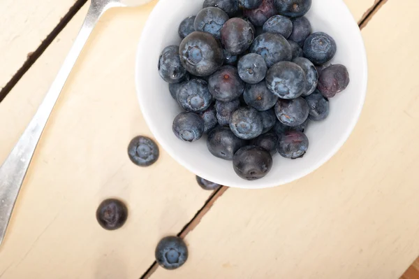 Frische Blaubeerschale — Stockfoto