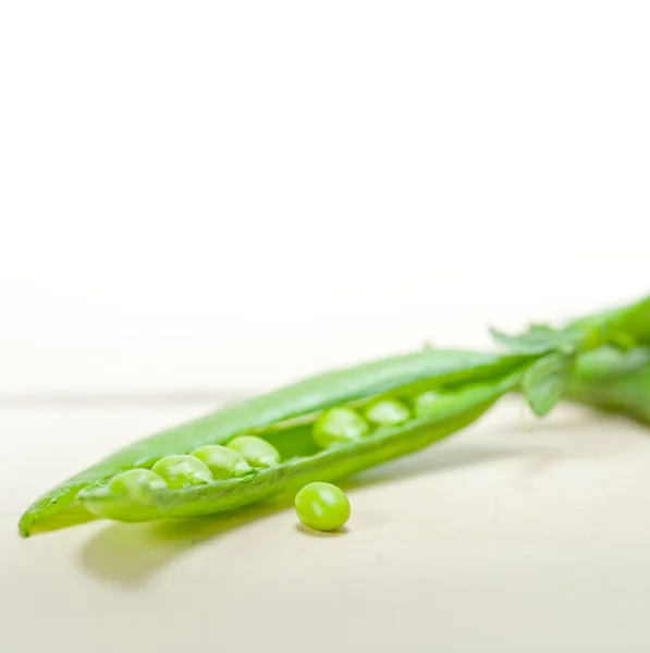 Kacang polong hijau hangat — Stok Foto