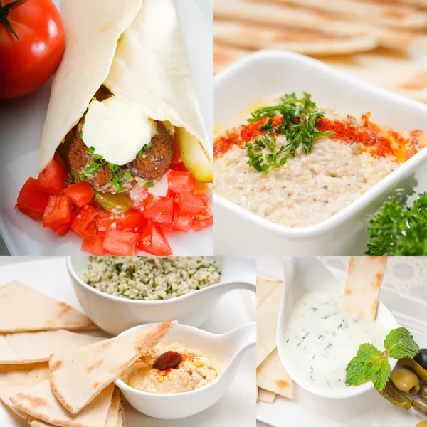 Arab middle east food collection — Stock Photo, Image