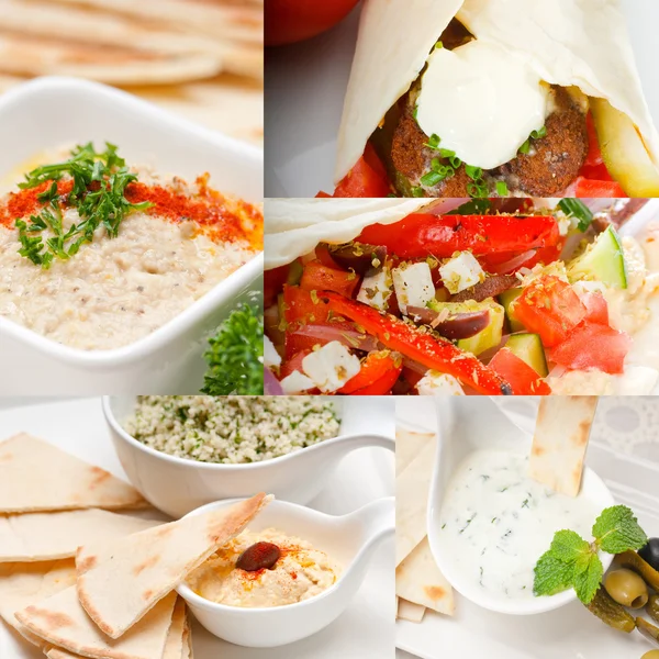 Arab middle east food collection — Stock Photo, Image