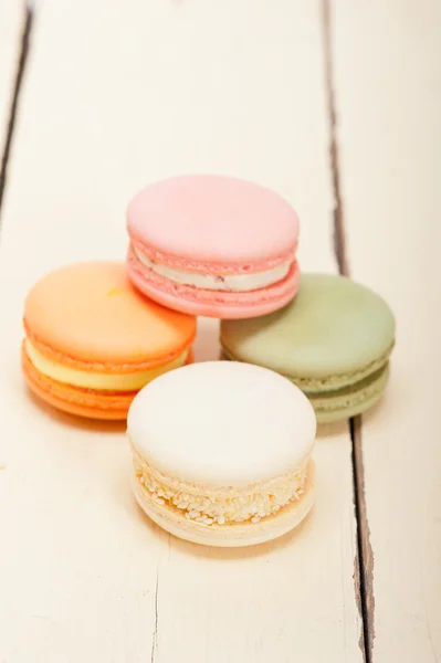 Colorful french macaroons — Stock Photo, Image