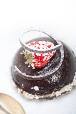 taze çikolata çilek Mus 