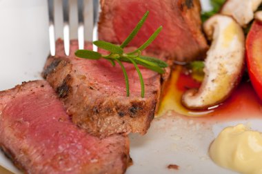 sığır fileto mignon ile Sebze Izgara