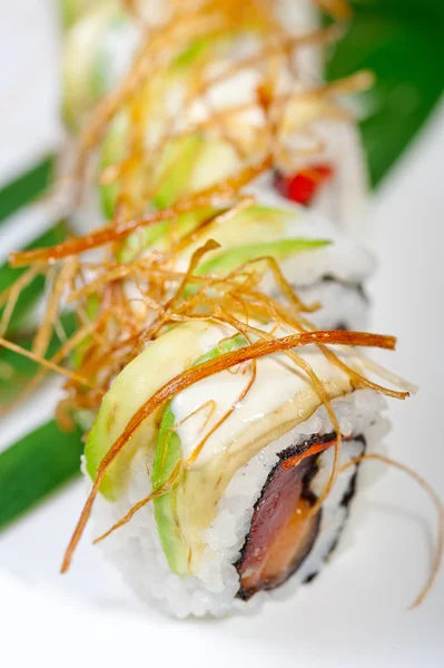 Selección de surtido de combinación de elección de sushi fresco — Foto de Stock