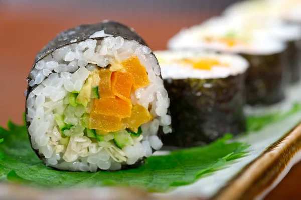 Verse sushi keuze combinatie assortiment selectie — Stockfoto