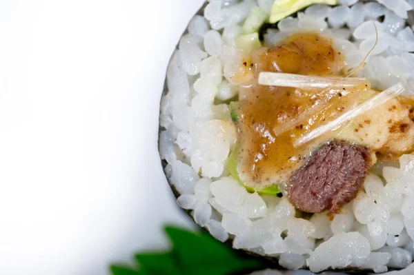 Čerstvé sushi volba kombinace sortimentu — Stock fotografie