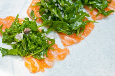 taze somon carpaccio