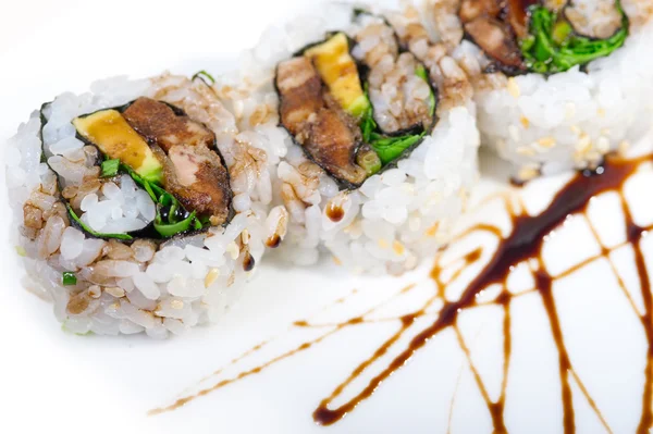 Selección de surtido de combinación de elección de sushi fresco — Foto de Stock