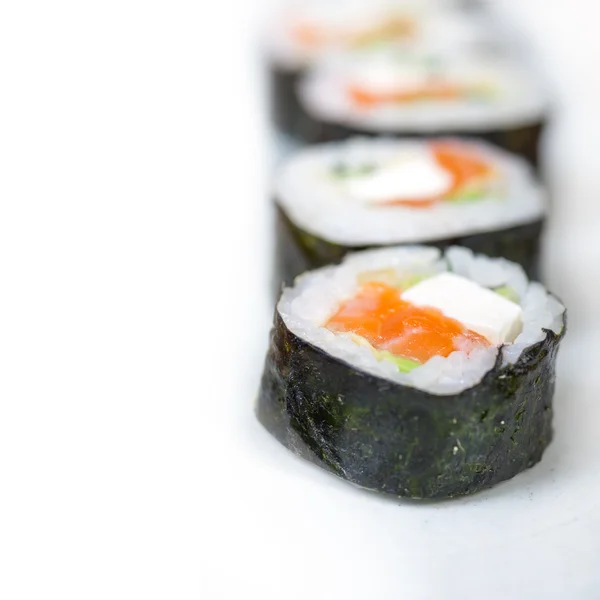 Verse sushi keuze combinatie assortiment selectie — Stockfoto