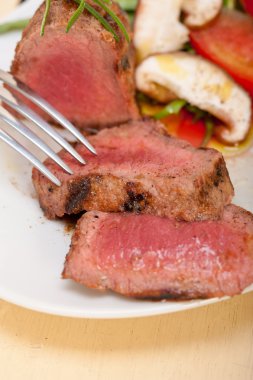 sığır fileto mignon ile Sebze Izgara