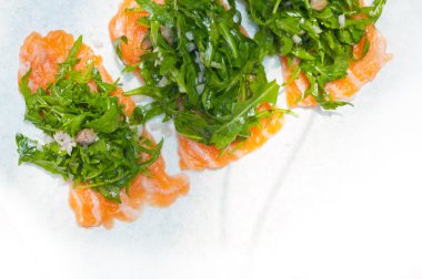 taze somon carpaccio