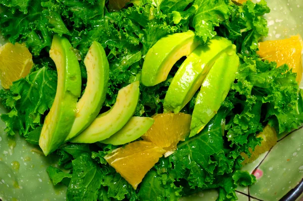 Fresh avocado salad — Stock Photo, Image