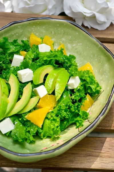 Fresh avocado salad — Stock Photo, Image