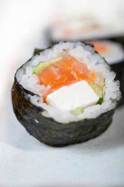 Verse sushi keuze combinatie assortiment selectie — Stockfoto