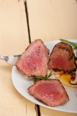 sığır fileto mignon ile Sebze Izgara