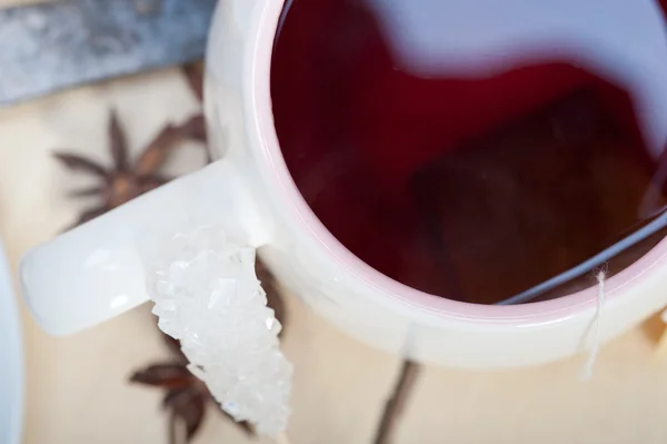 Té y postre inglés — Foto de Stock