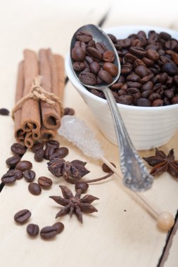 kahve şeker ve baharat
