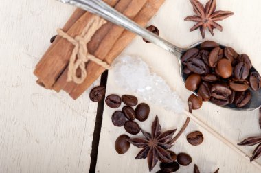 kahve şeker ve baharat