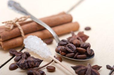 kahve şeker ve baharat