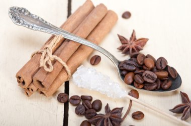 kahve şeker ve baharat