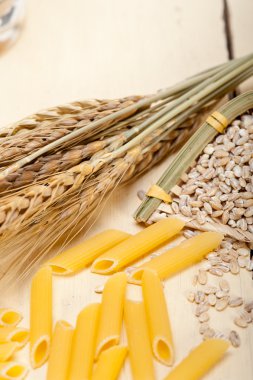 Buğday ile İtalyan makarna penne