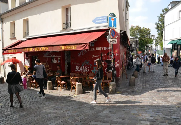 Montmartre w Paryżu — Zdjęcie stockowe
