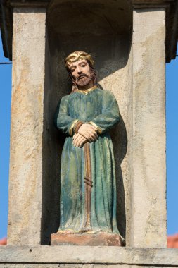  Wieliczka Cracow yakınındaki eski Wayside Tapınak