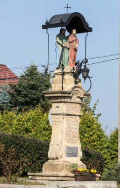  Wieliczka Cracow yakınındaki eski Wayside Tapınak