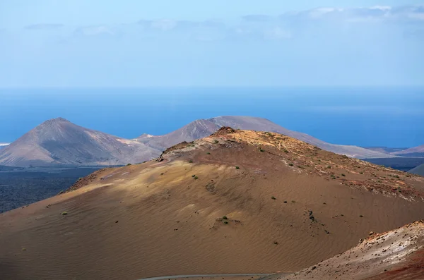 Timanfaya National Park in Lanzarote, Canary Islands — Stock Photo, Image
