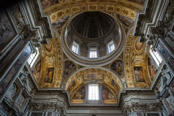 Interior of the Basilica Santa Maria Maggiore.  Rome — Stock Photo, Image