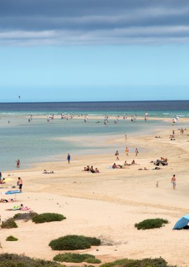 Ünlü göle Risco El Paso Playas de Sotavento