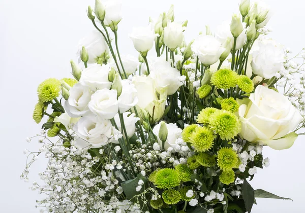 Close up of white roses — Stock Photo, Image