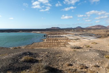 Janubio, Lanzarote, Kanarya Adaları tuz eserleri
