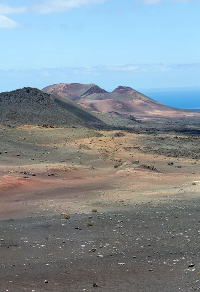 Timanfaya National Park in Lanzarote, Canary Islands, Spain — Stock Photo, Image